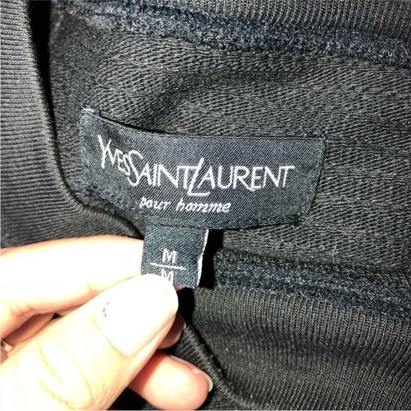 YSL Vintage Cotton Blend Crewneck - Picture 3 of 5
